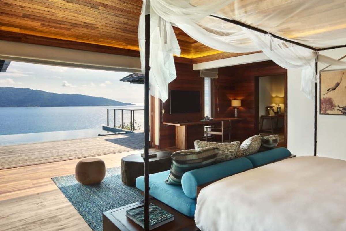 Six Senses Zil Pasyon Seychelles view 2