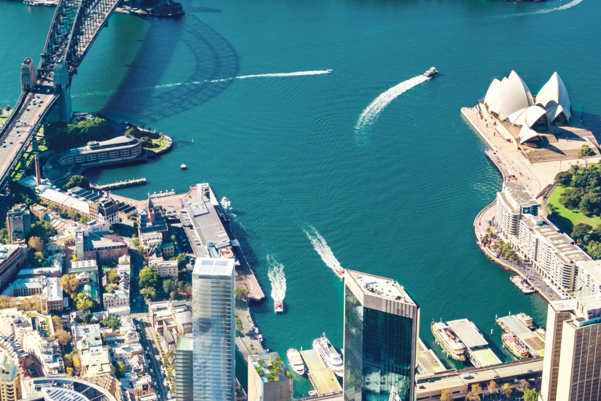 Waldorf Astoria Sydney view 2
